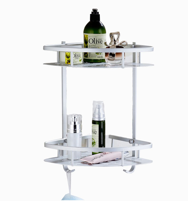 Kệ góc tam giác 2 tầng hợp kim nhôm