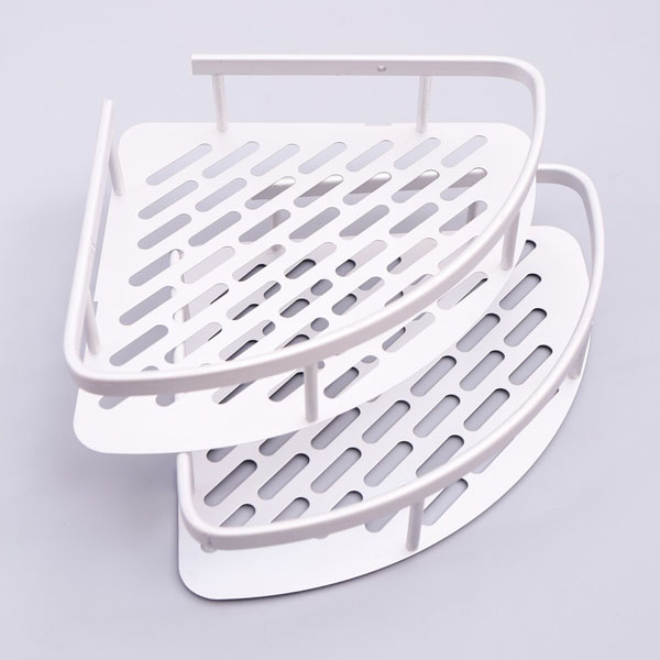 Bán sỉ kệ góc tam giác 2 tầng hợp kim nhôm