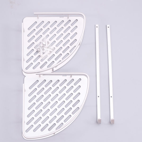 Bán sỉ kệ góc tam giác 2 tầng hợp kim nhôm