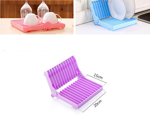Kệ úp đĩa gấp gọn tiện dụng