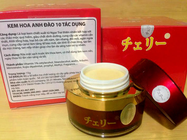 Bán sỉ kem hoa anh đào Nhật Bản