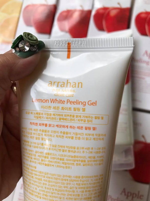 Kem tẩy da chết Arrahan - Hàn Quốc