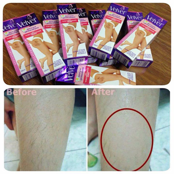 Bán sỉ kem tẩy lông VelVet của Nga