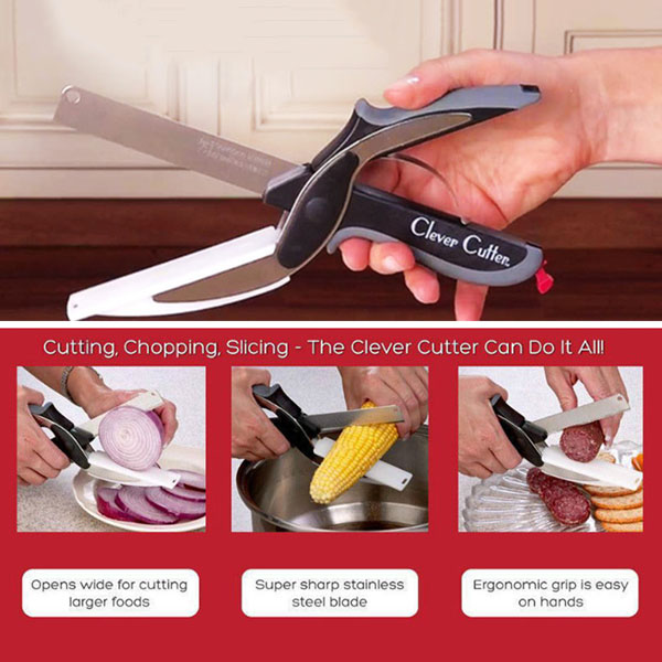 Bán sỉ kéo thông minh thay thế dao và thớt Clever Cutter