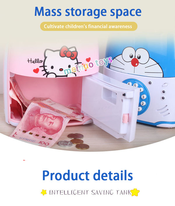 Két đựng tiền mini hình valy kéo cho bé