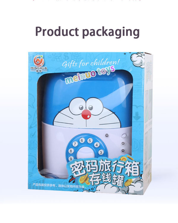 Két đựng tiền mini hình valy kéo cho bé