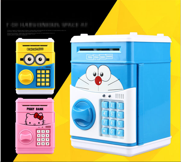 Két sắt mini thông minh dễ thương cho bé