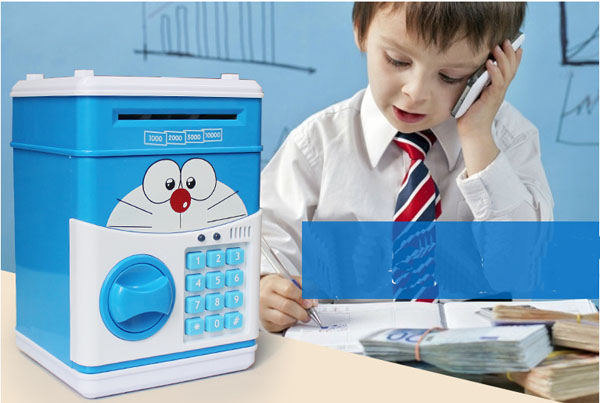 Két sắt mini thông minh dễ thương cho bé
