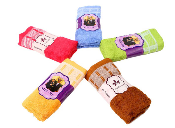 Bán buôn khăn mặt sợi tre Việt Mỹ