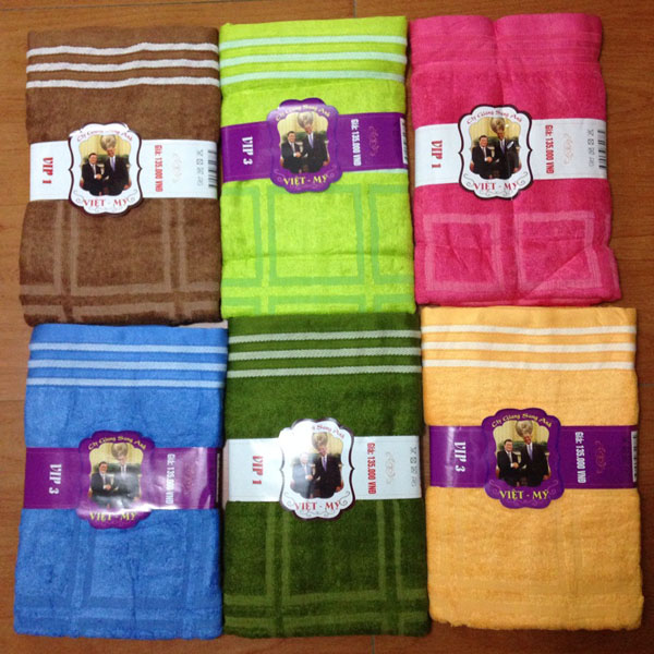 Bán sỉ khăn mặt sợi tre Việt Mỹ