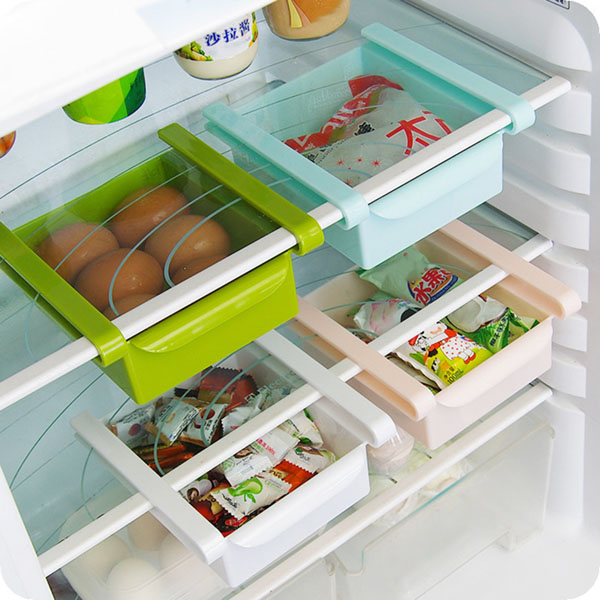 Khay kéo tủ lạnh để đồ thông minh