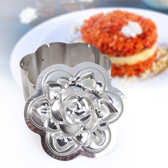 Khuôn xôi inox hình hoa Việt Nhật