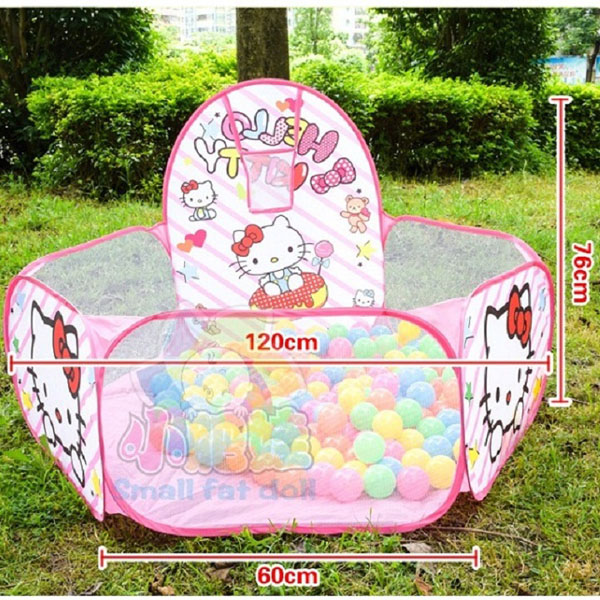 Bán buôn lều bóng hello kitty cho bé