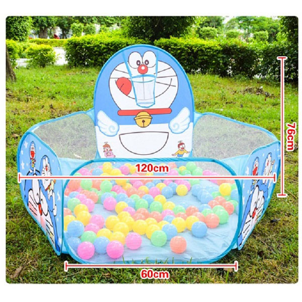 Bán sỉ lều quây bóng doremon cho bé