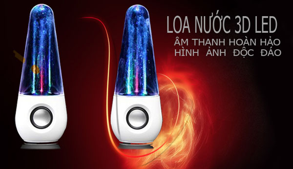 Loa phun nước theo điệu nhạc