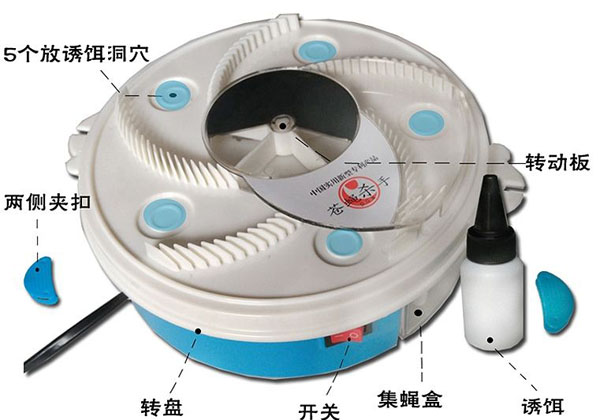 Máy bắt ruồi tự động thông minh