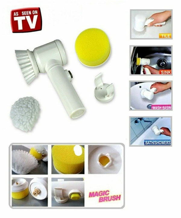 Máy đánh sạch vết bẩn Magic Brush 5 trong 1