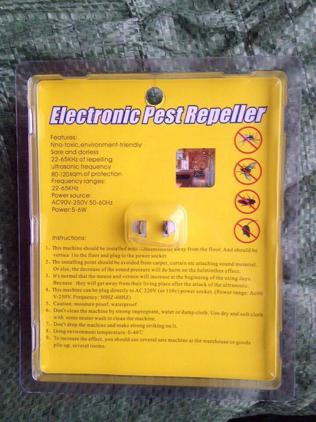 Bán sỉ máy đuổi côn trùng tiện ích pest reject