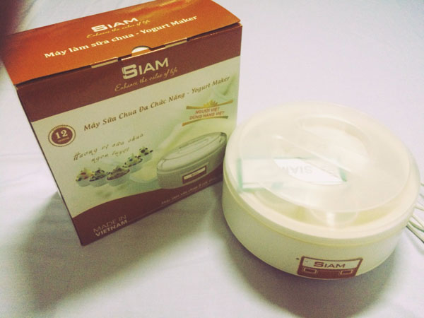 Máy làm sữa chua Siam 8 cốc nhựa