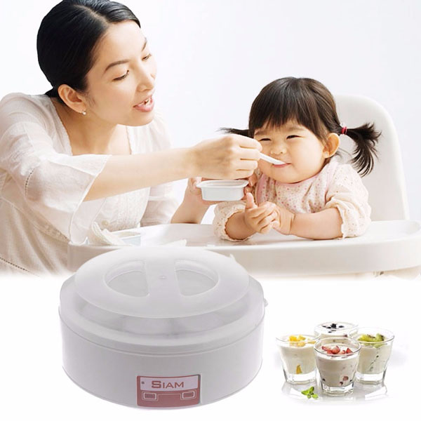 Máy làm sữa chua Siam 8 cốc nhựa