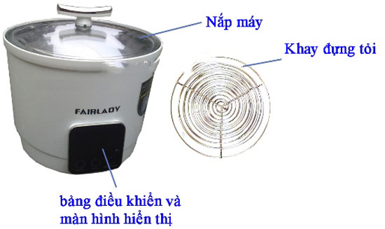Bán buôn máy làm tỏi đen tại nhà Fairlady DH-809