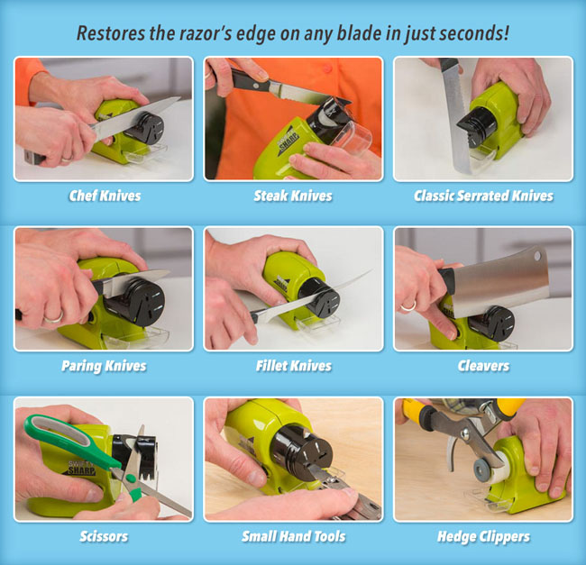 Cách sử dụng máy mài dao Swifty Sharp