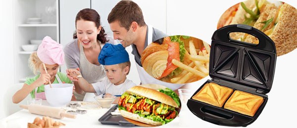 Máy nướng bánh Hot Dog Nikai tiện dụng