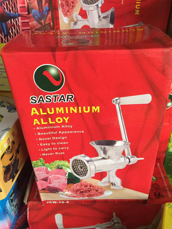 Máy xay thịt cầm tay bằng nhôm cao cấp