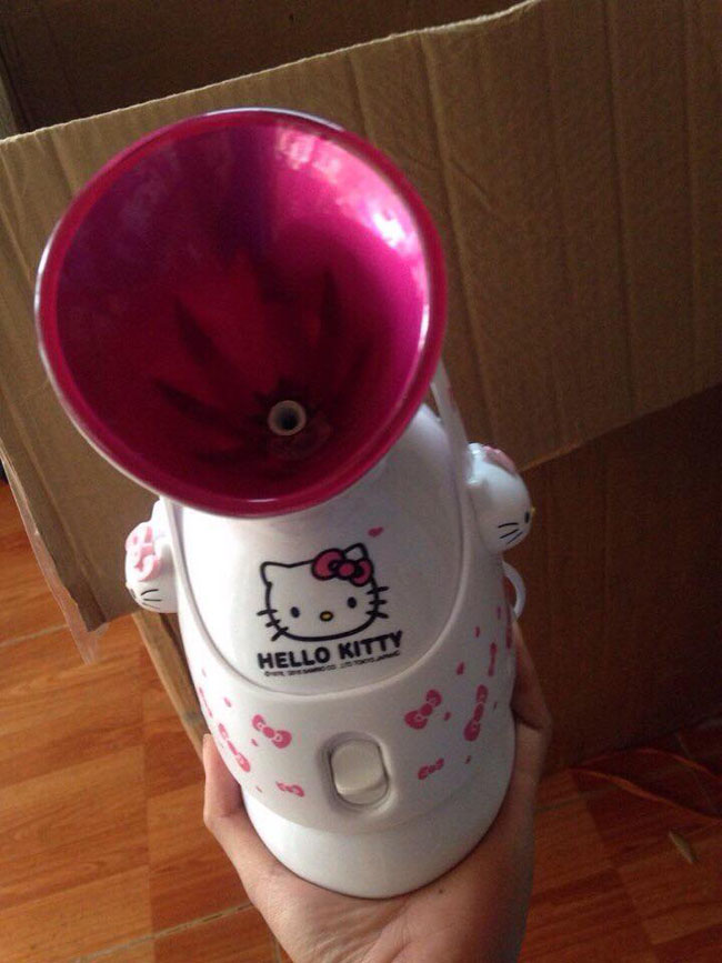 Bán buôn Máy xông hơi mặt Hello Kitty