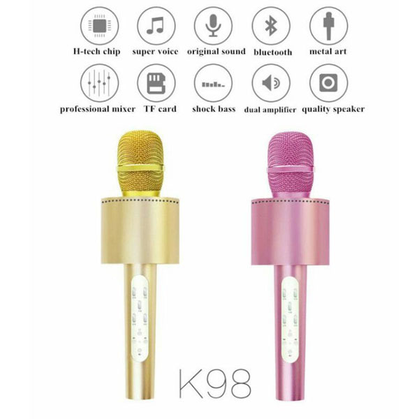 Mic hát karaoke kèm loa KTV-K98