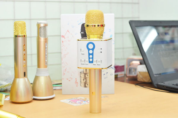 Mic kèm loa hát karaoke M1 độc đáo