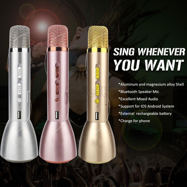 Micro karaoke kèm loa bluetooth KTV K088