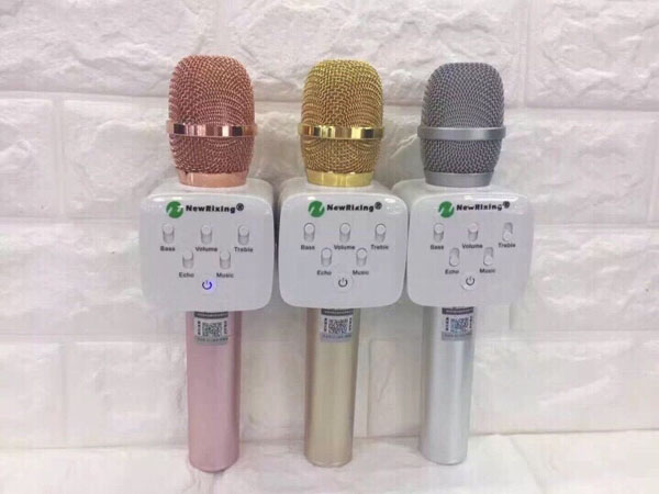 Micro kèm loa karaoke New Rixing K9