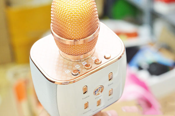 Micro kèm loa Magic karaoke K10