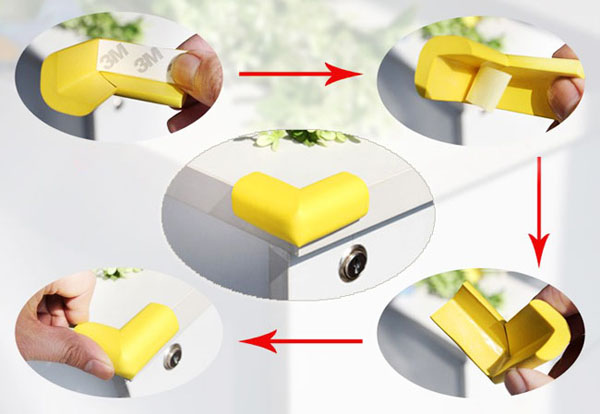 Bán sỉ miếng xốp dán bọc cạnh bàn