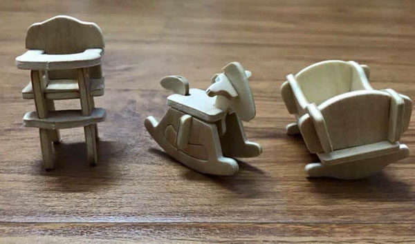 Bán buôn mô hình lắp ghép nhà gỗ 3d