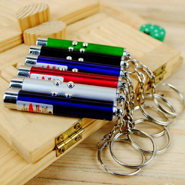 Bán buôn móc khóa đèn pin soi tiền giả 3 in 1