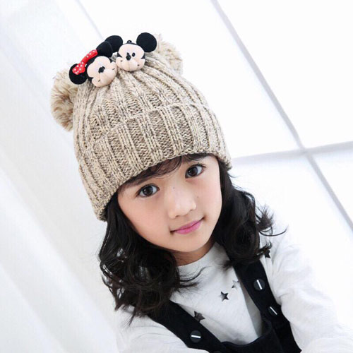 Mũ len chuột Mickey cho mẹ và bé
