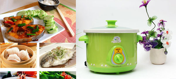 Bán buôn nồi kho cá nấu cháo bằng điện 2,5 lít