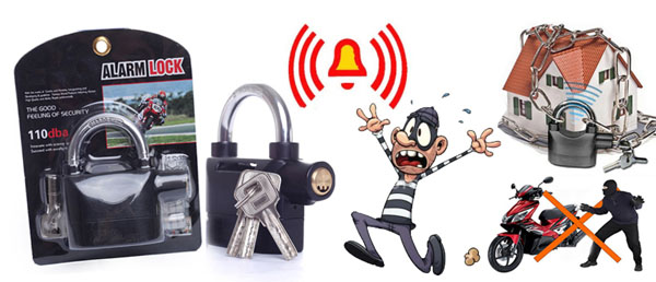 Ổ khóa báo động chống trộm Kinbar