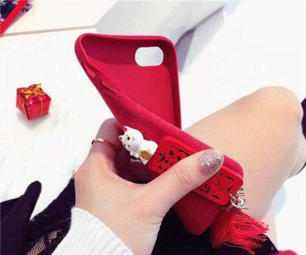 Ốp lưng điện thoại mèo thần tài