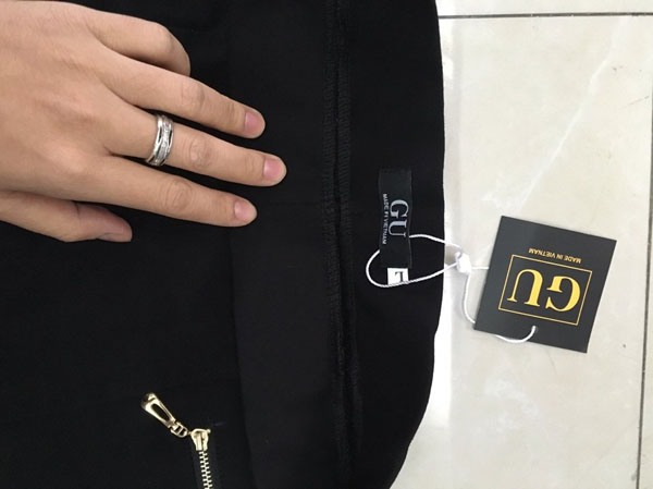 Quần legging Gu kèm túi sang trọng