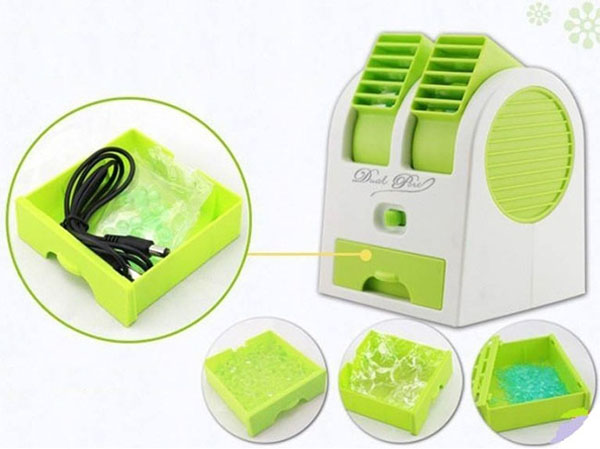 Bán buôn quạt điều hòa mini có khay đá 2 cửa gió