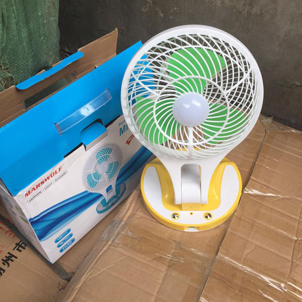 Quạt sạc điện kiêm đèn pin Mini Fan M-5580