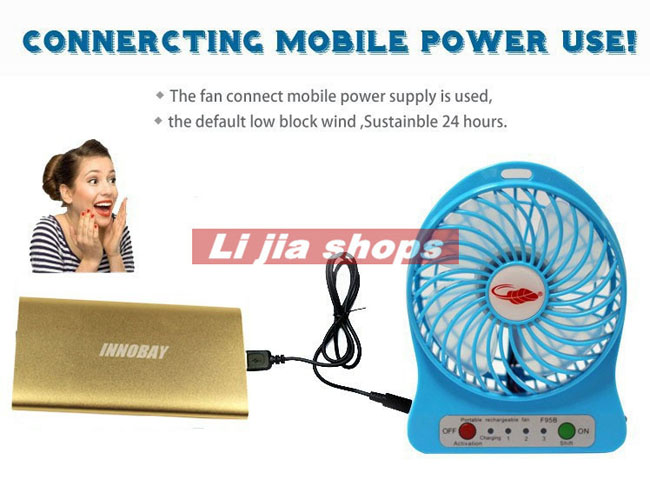 Cung cấp quạt tích điện usb mini giá rẻ