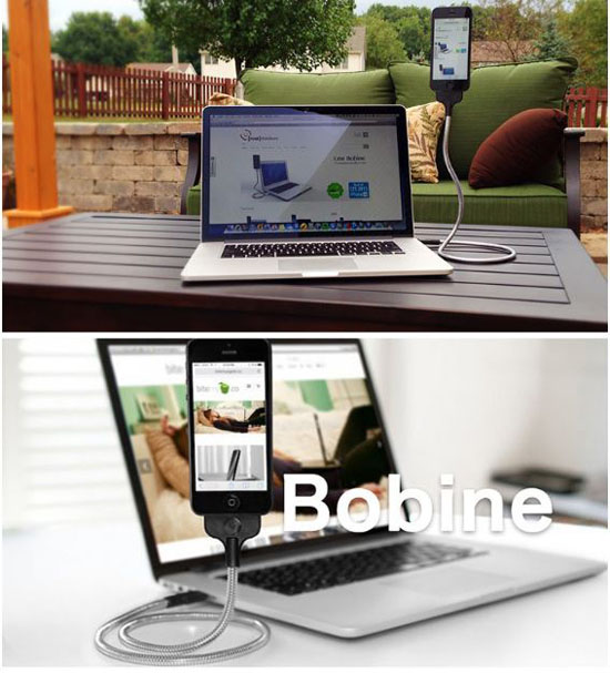 Dây sạc iPhone lơ lửng ma thuật Magic Phone Stand