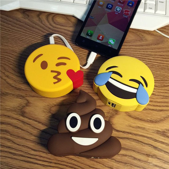 Sạc dự phòng Emoji dễ thương