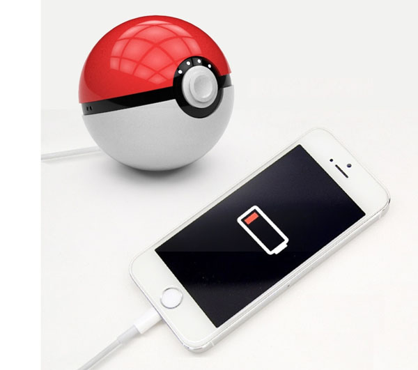Bán buôn pin sạc dự phòng pokeball 12000 mAh