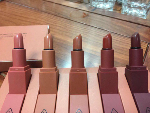 Set 5 thỏi son lì 3CE cao cấp
