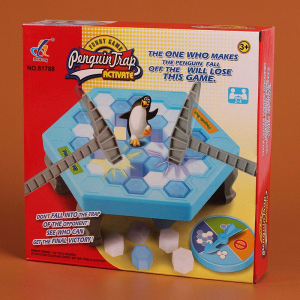 Trò chơi bẫy chim cánh cụt Penguin Trap cho bé